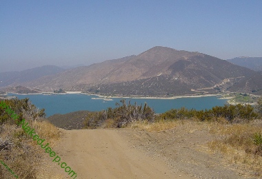 View of Bouquet Reservoir